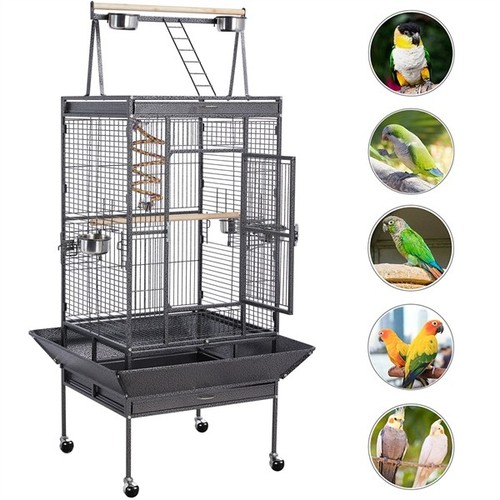 Large parrot cage metal bird - large,