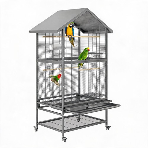 Large bird cages parrot - parrot, cage