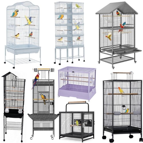 Metal bird cage parrot - metal,