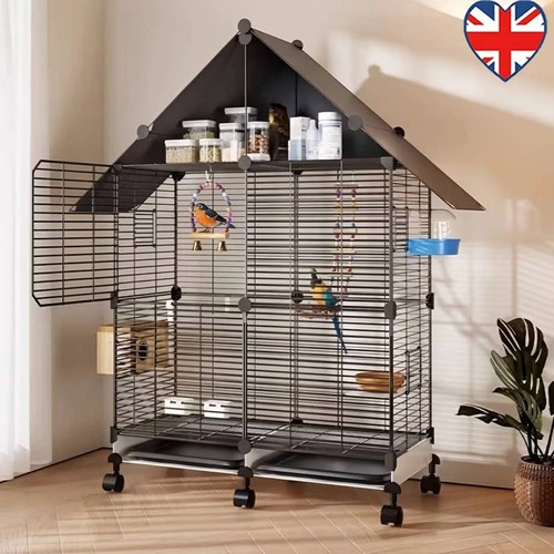 Large bird cages parrot - bird, cage