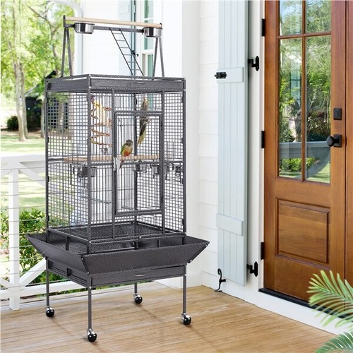 Large parrot cage metal - metal, bird