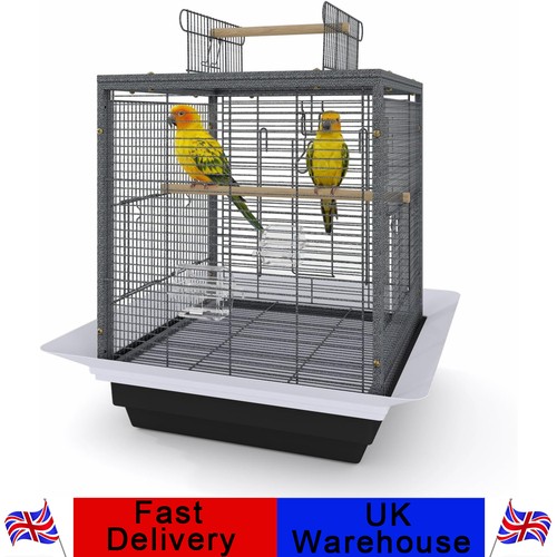 Large metal bird cage - metal,