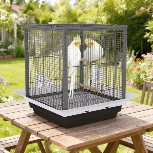 Metal bird cage large - large, for