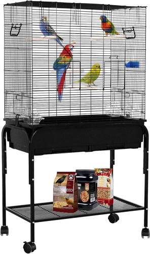 Black large 130cm metal - black,