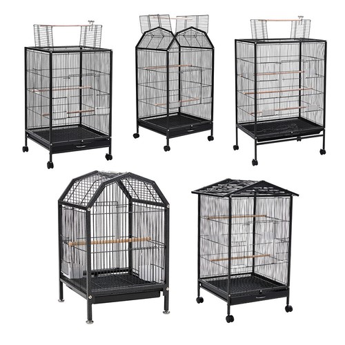 Large metal bird cage - metal,