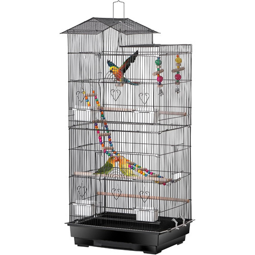 Large metal bird cage - metal,