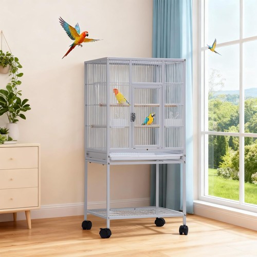 Large parrot cage - parrot, bird