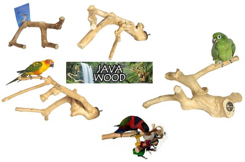 Java wood multi - branch, perch