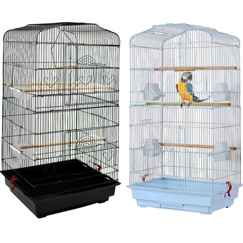 Large metal bird cage for - bird,
