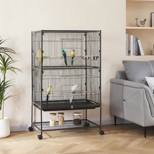 Large metal bird cage for - bird,