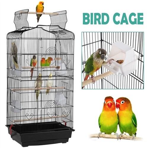 Open top budgie - open, cage