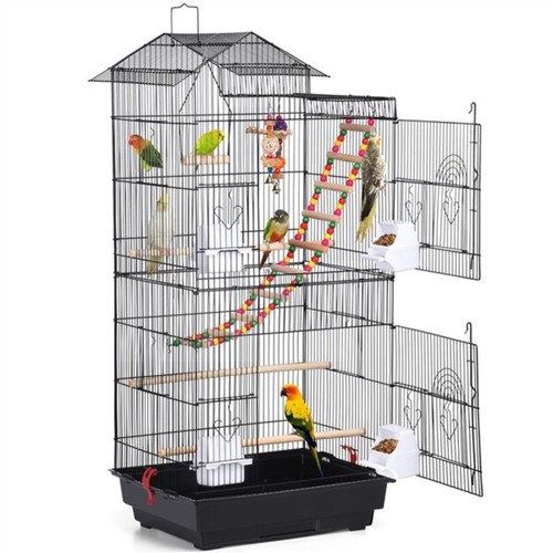Large metal bird cage - metal,