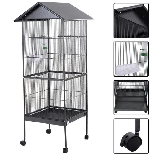 Large bird cage with - large,